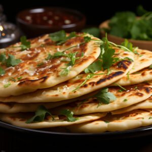 Cheese Garlic Naan